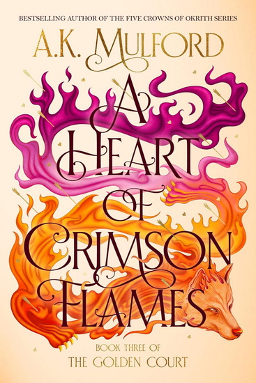 A Heart of Crimson Flames - A.K. MULFORD