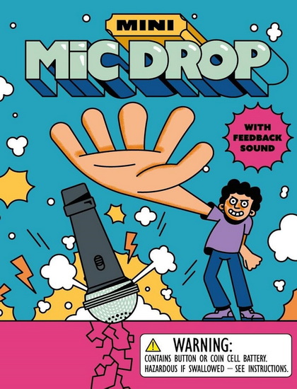 Mini Mic Drop: With Feedback Sound - DONALD LEMKE