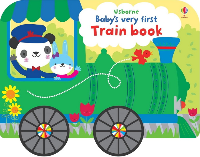 Baby&#39;s Very First Train Book - FIONA WATT - STELLA BAGGOTT