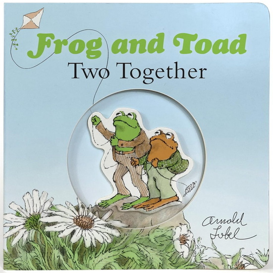 Frog and Toad: Two Together: Original Board Book with Cut-Out Cover and Raised Element From the Classic Animal Friendship and Adventure Series [ages 0-4] - ARNOLD LOBEL