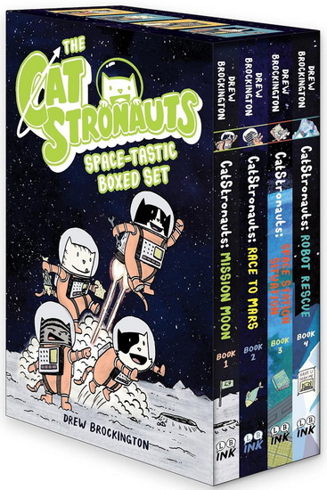 The CatStronauts Space-Tastic Boxed Set (Graphic Novel Boxed Set) - DREW BROCKINGTON