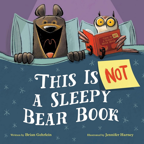 This Is Not a Sleepy Bear Book - BRIAN GEHRLEIN - JENNIFER HARNEY