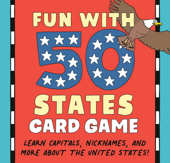 Fun with 50 States Card Game: Learn Capitals, Nicknames, and More about the United States! - ZEITGEIST