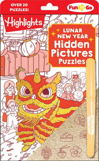 Lunar New Year Hidden Pictures Puzzles - COLLECTIF