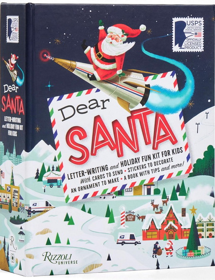Dear Santa: Letter-Writing and Holiday Fun Kit for Kids - BRAD WOODARD