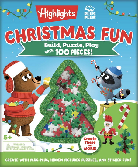 Christmas Puzzle and Play: Build with 100 Pieces! - COLLECTIF