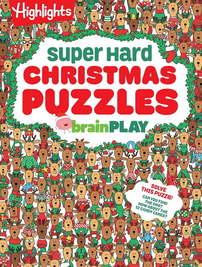 brainPLAY Super Hard Christmas Puzzles - COLLECTIF
