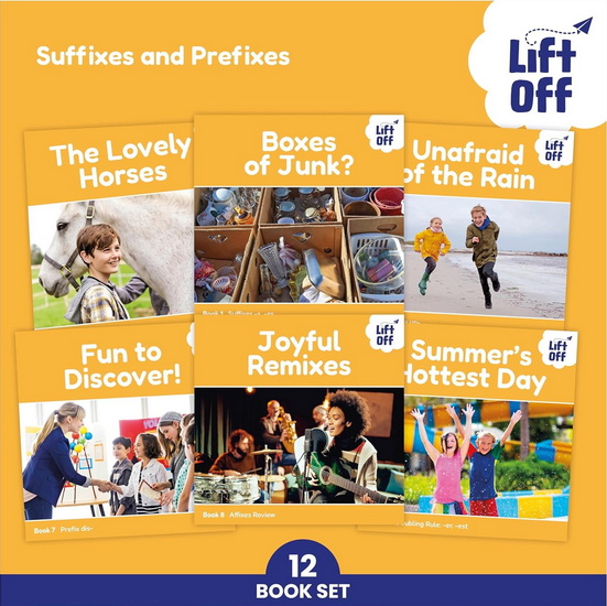 Phonic Books Lift-Off Readers Suffixes and Prefixes - COLLECTIF