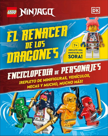LEGO Ninjago Dragons Rising Guía de personajes (Character Guide): With LEGO Sora Minifigure - SHARI LAST