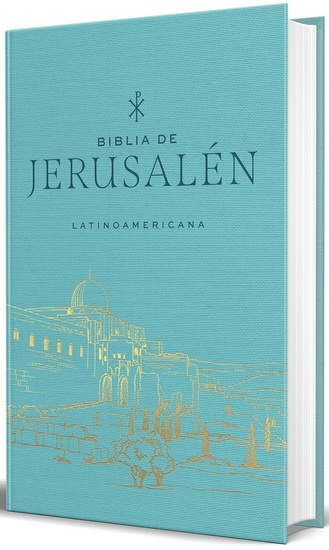 Biblia Jerusalén Latinoamericana Tapa dura tela azul edición de regalo / Spanish Jerusalem Bible, Latinamerican edition, hardcover Blue Cloth gift - COLLECTIF