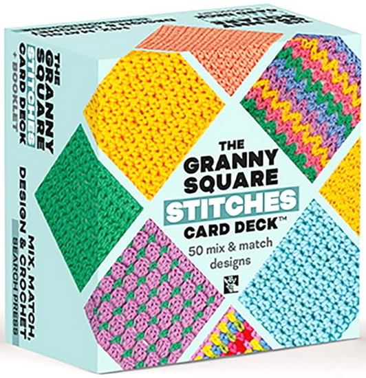 The Granny Square Stitches Card Deck: 50 Mix and Match Designs - CLAIRE MONTGOMERIE