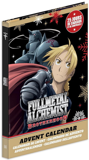 Fullmetal Alchemist Brotherhood: The Official Advent Calendar: 25 Days of Surprises - TOKYOPOP