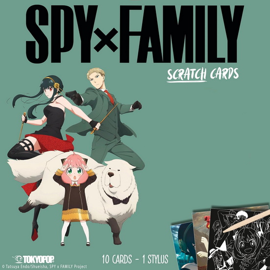 SPY x FAMILY S1 Scratch Cards - CRUNCHYROLL
