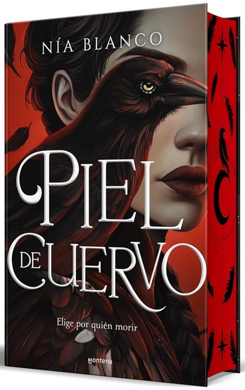 Piel de cuervo (edición especial con cantos tintados) / Raven Skin - NÍA BLANCO
