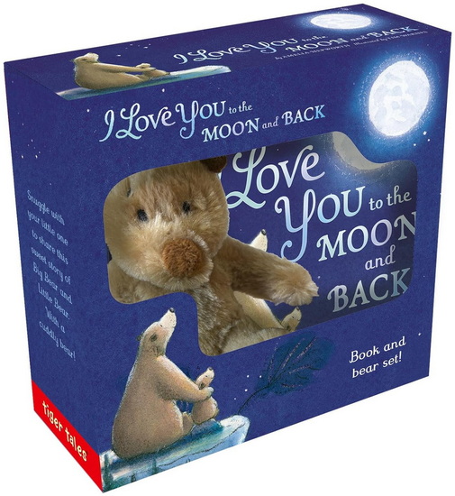 I Love You to the Moon and Back Book and Bear Set - AMELIA HEPWORTH - TIM WARNES
