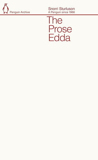 The Prose Edda - SNORRI STURLUSON