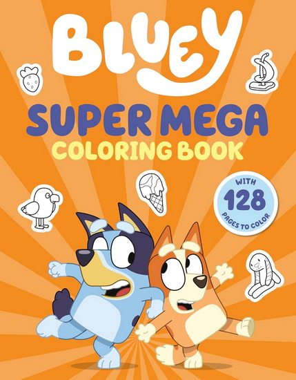 Bluey: Super Mega Coloring Book - COLLECTIF