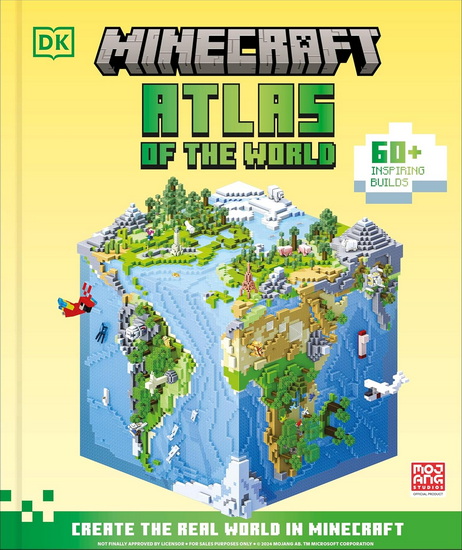 Minecraft Atlas of the World: Create the Real World in Minecraft with 60+ Inspiring Builds - COLLECTIF
