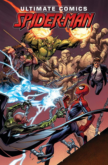 Ultimate Spider-Man Omnibus Vol. 5 Mark Bagley Cover [DM Only] - COLLECTIF