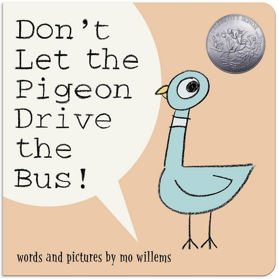 Don&#39;t Let the Pigeon Drive the Bus! (Board Book) - MO WILLEMS
