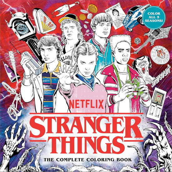 Stranger Things: The Complete Coloring Book - COLLECTIF