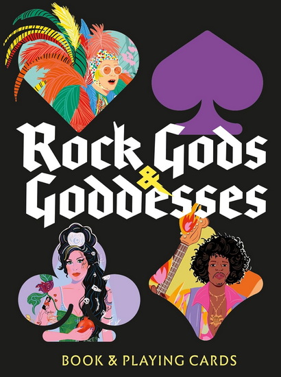 Rock Gods and Goddesses: Book and Playing Cards - JENNER SMITH - VUSLAT CAMKERTEN