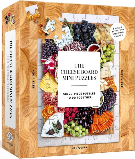The Cheese Board Mini Puzzles: Six 70-Piece Puzzles to Do Together - MEG QUINN - HALEY DAVIS