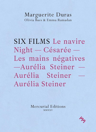 Six Films - MARGUERITE DURAS
