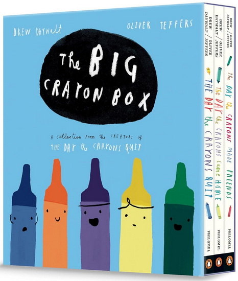 The BIG Crayon Box - DREW DAYWALT - OLIVER JEFFERS
