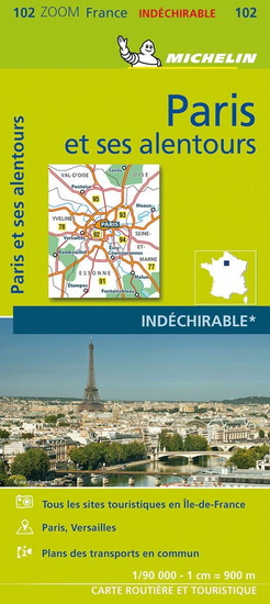 Paris et ses alentours : indéchirable - COLLECTIF