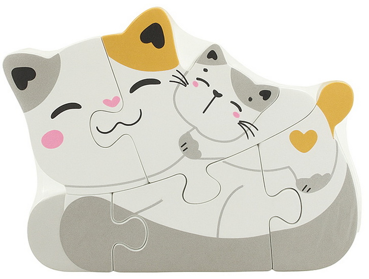 Casse tête Chunky chats