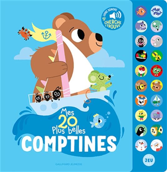 Mes 20 plus belles comptines - MARION BILLET