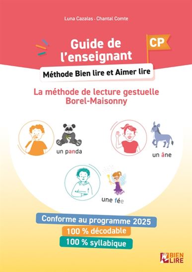Fichier pédagogique de la méthode de lecture, bien lire et aimer lire - LUNA CAVALIER - CHANTAL COMTE