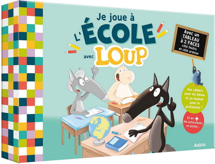 Je joue à l&#39;école avec loup Cof. - ORIANNE LALLEMAND - ÉLÉONORE THUILLIER