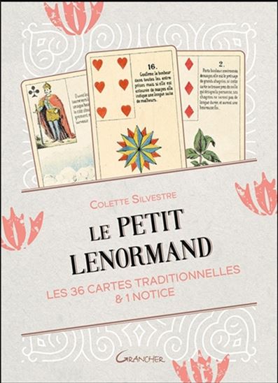 Le Petit Lenormand : les 36 cartes traditionnelles et 1 notice Cof. - COLETTE SILVESTRE