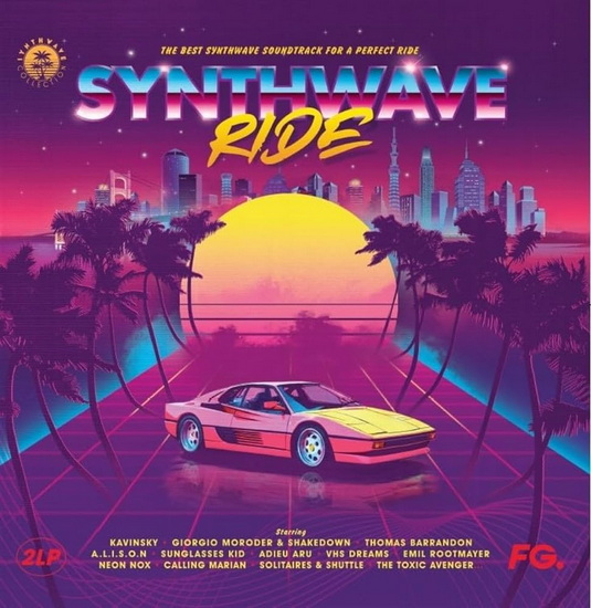 Synthwave Ride (2 vinyles) - ARTISTES VARIÉS