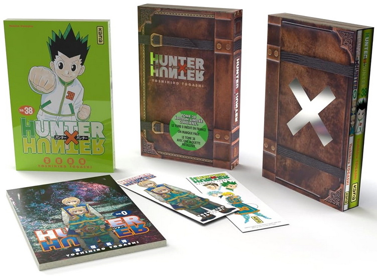 Hunter x Hunter #38 Éd. collector Cof. - YOSHIHIRO TOGASHI