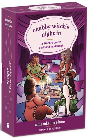 Chubby Witch&#39;s Night In: A 44-Card Oracle Deck and Guidebook - AMANDA LOVELACE