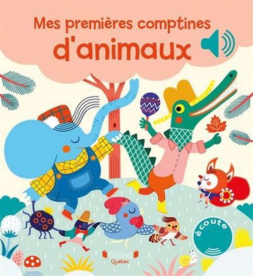 Mes premières comptines d&#39;animaux - JULIE MERCIER