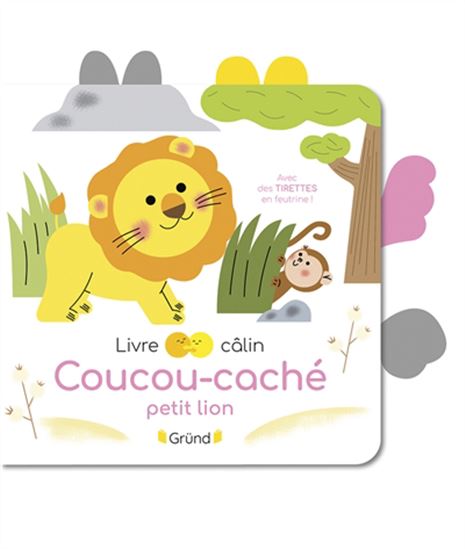 Coucou-caché petit lion - SOPHIE BOUXOM