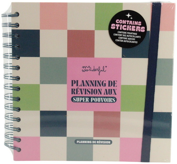 Planning de révisions damier