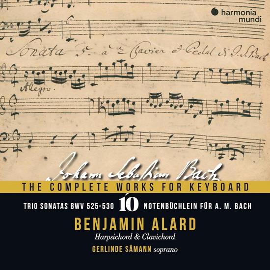 Bach: The Complete Works For Keyboard Vol. 10 (3CD) - BENJAMIN ALARD