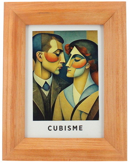 Cadre photo 5x7 bois foncé