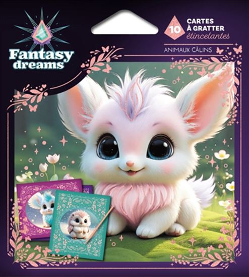 Animaux câlins : 10 cartes à gratter étincelantes - COLLECTIF