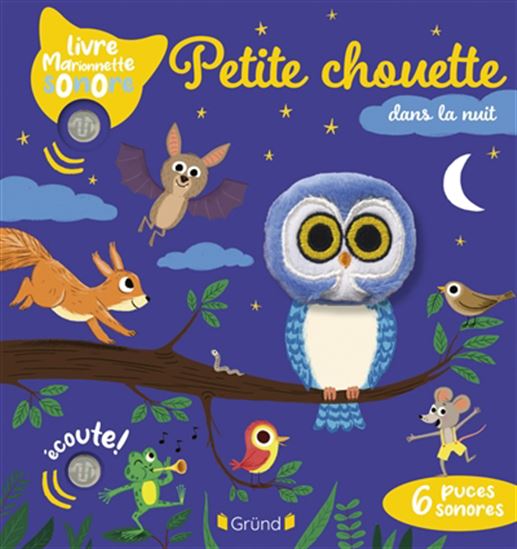 Petite chouette dans la nuit - EMILIE COLLET - THIERRY MANES