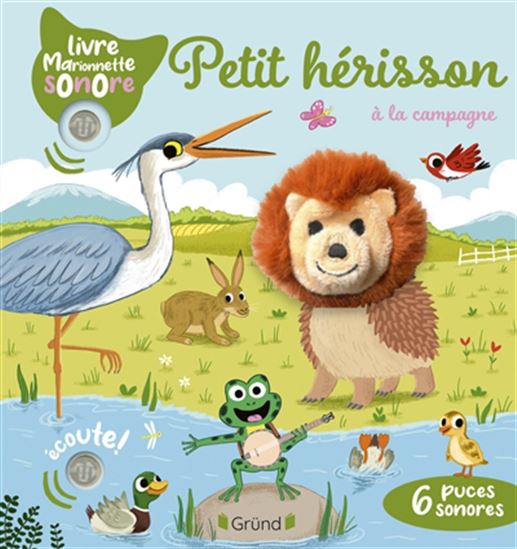 Petit hérisson à la campagne - EMILIE COLLET - THIERRY MANES