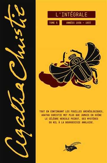 Agatha Christie : l&#39;intégrale T.05 Années 1936-1937 - AGATHA CHRISTIE