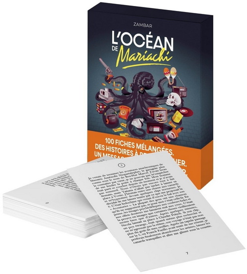 L&#39;Océan de mariachi 100 fiches mélangées. Des histoires à reconstituer, un message caché à décoder - ZAMBAR