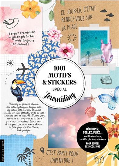 1.001 motifs et stickers spécial journaling - COLLECTIF