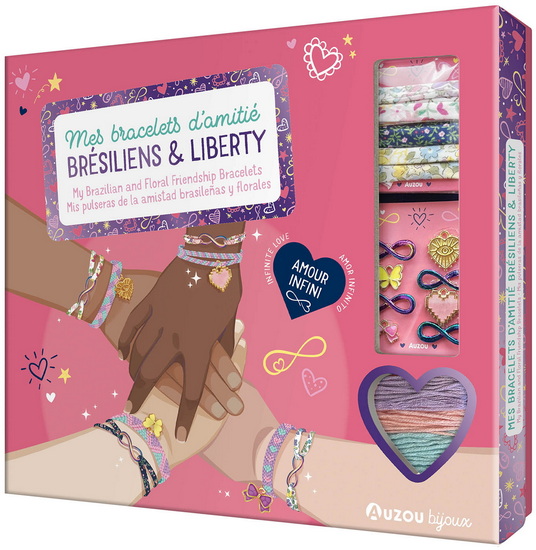 Mes bracelets d&#39;amitié brésiliens et Liberty : amour infini Cof. - SHIILIA